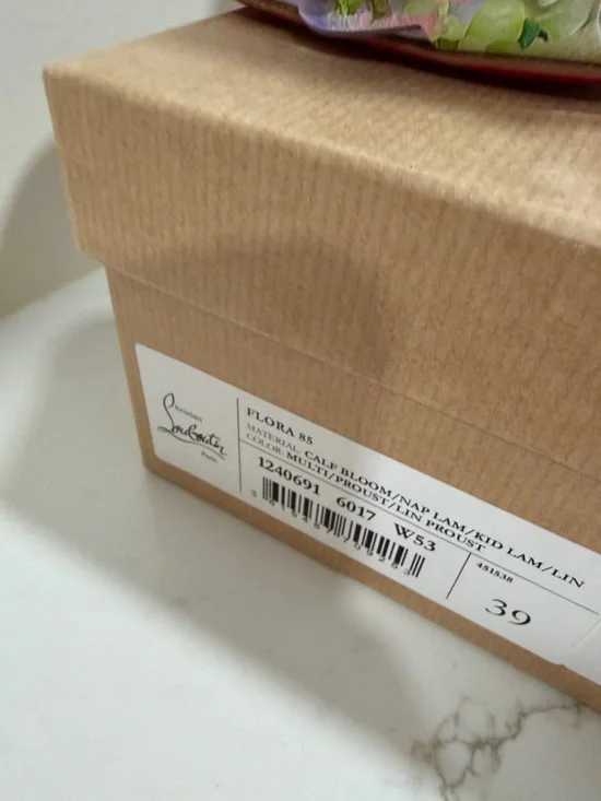 Christian Louboutin Limited Edition bloom sandals size 39 new - Picture 11 of 15